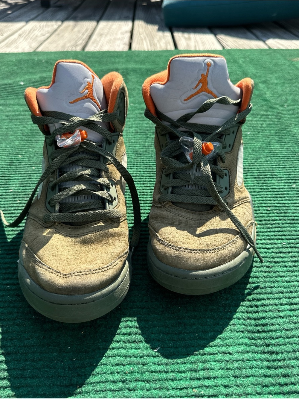 Air Jordan 5 Retro 'Olive' 2024 Men’s Size 10
NO INSOLES - Picture 3 of 7